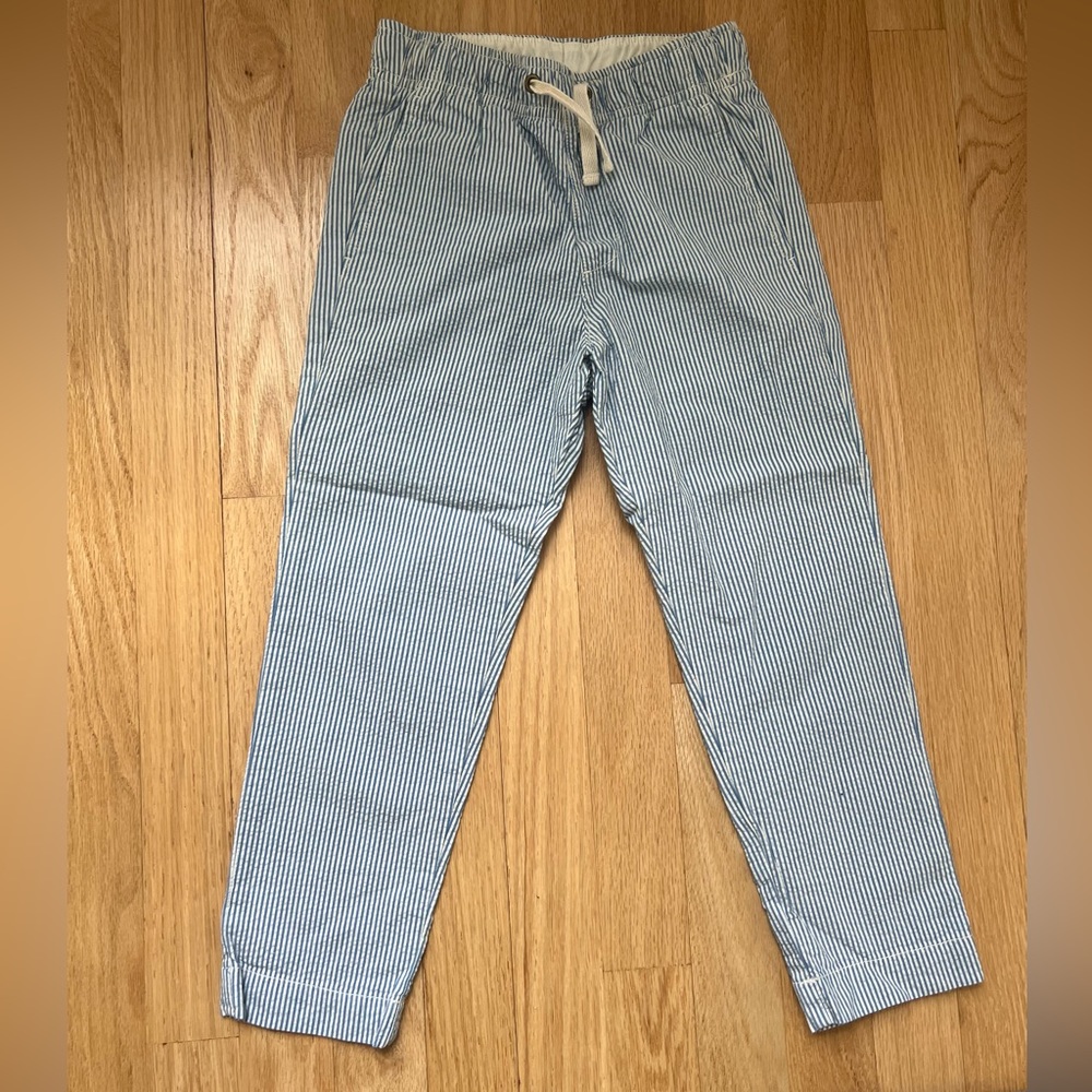 J Crew, CrewCuts Seersucker Pants, Size 6